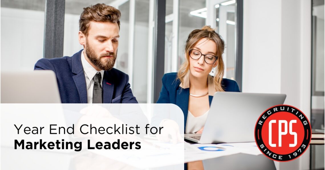 Year End Checklist for Marketing Leaders | CPS, Inc