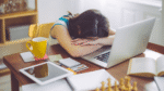 woman with job search burnout